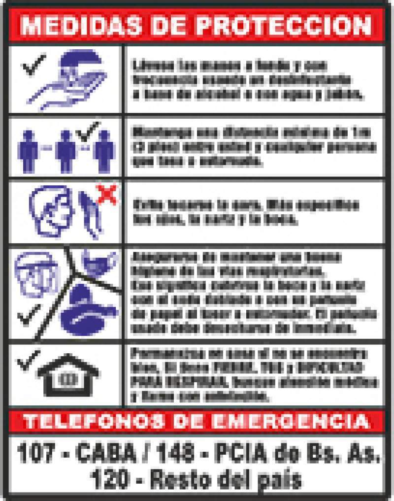 Medidas de proteccion