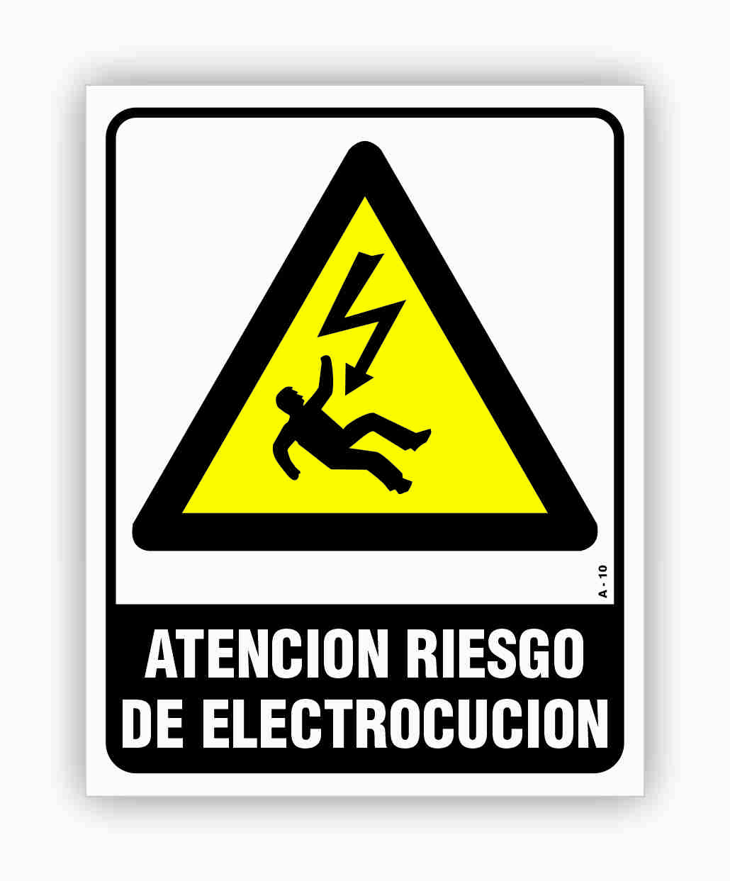 Atencion Riesgo electrocucion