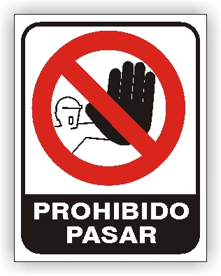 Prohibido pasar